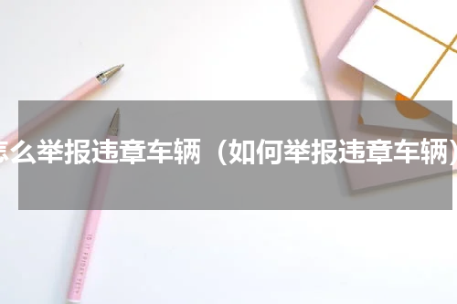 怎么举报违章车辆（如何举报违章车辆）