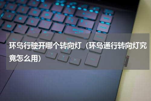 环岛行驶开哪个转向灯（环岛通行转向灯究竟怎么用）