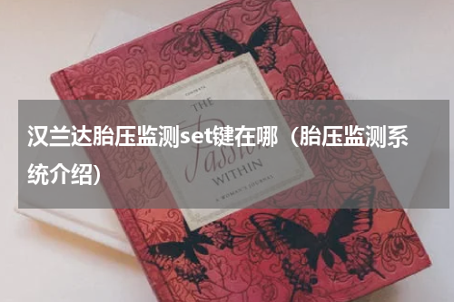 汉兰达胎压监测set键在哪（胎压监测系统介绍）