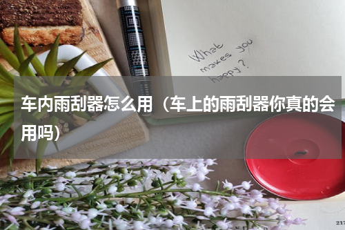 车内雨刮器怎么用（车上的雨刮器你真的会用吗）