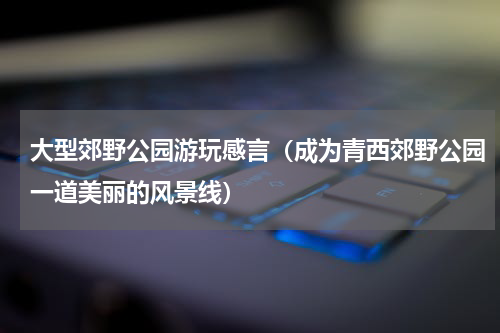 大型郊野公园游玩感言（成为青西郊野公园一道美丽的风景线）