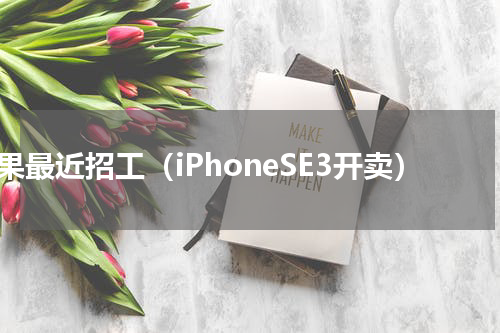 苹果最近招工（iPhoneSE3开卖）