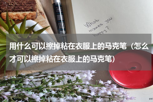 用什么可以擦掉粘在衣服上的马克笔（怎么才可以擦掉粘在衣服上的马克笔）