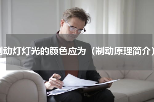 制动灯灯光的颜色应为（制动原理简介）