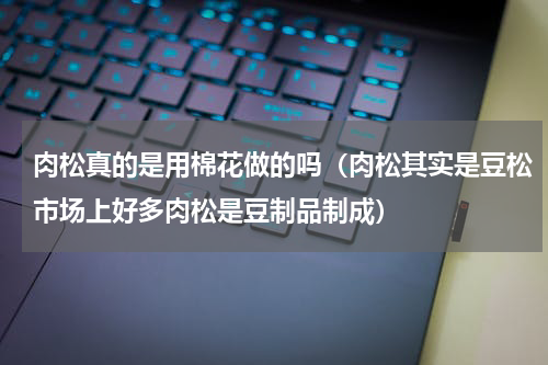 肉松真的是用棉花做的吗（肉松其实是豆松市场上好多肉松是豆制品制成）