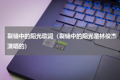 裂缝中的阳光歌词（裂缝中的阳光是林俊杰演唱的）