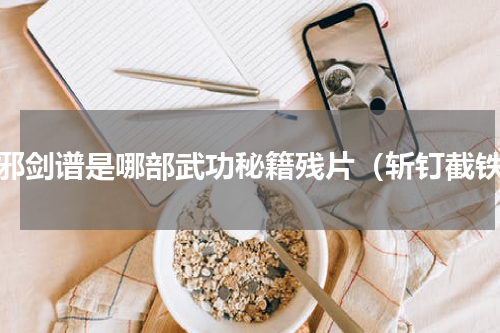 辟邪剑谱是哪部武功秘籍残片（斩钉截铁）