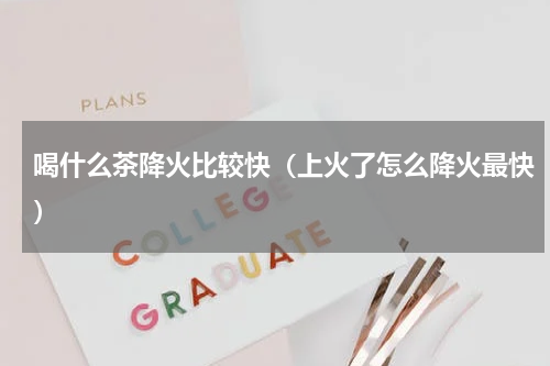 喝什么茶降火比较快（上火了怎么降火最快）