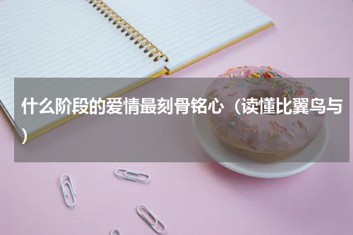 什么阶段的爱情最刻骨铭心（读懂比翼鸟与）