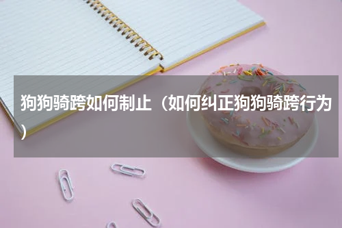 狗狗骑跨如何制止（如何纠正狗狗骑跨行为）
