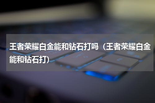 王者荣耀白金能和钻石打吗（王者荣耀白金能和钻石打）