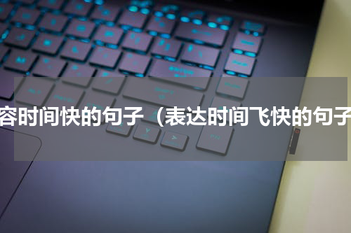 形容时间快的句子（表达时间飞快的句子）