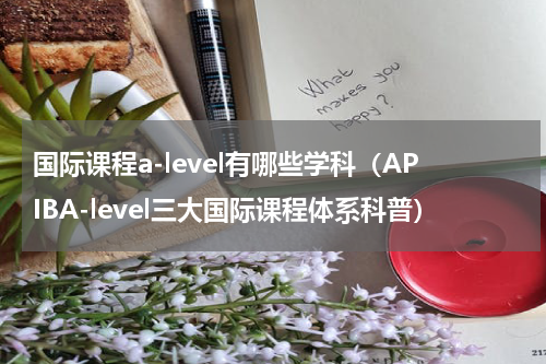 国际课程a-level有哪些学科（APIBA-level三大国际课程体系科普）