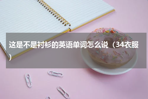 这是不是衬衫的英语单词怎么说（34衣服）