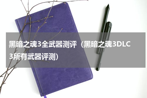 黑暗之魂3全武器测评（黑暗之魂3DLC3所有武器评测）