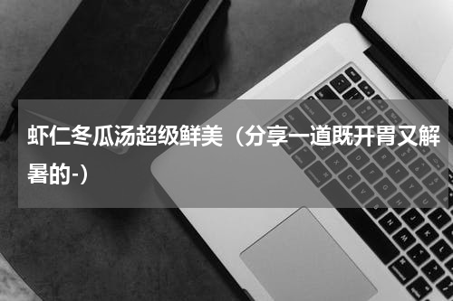 虾仁冬瓜汤超级鲜美（分享一道既开胃又解暑的-）