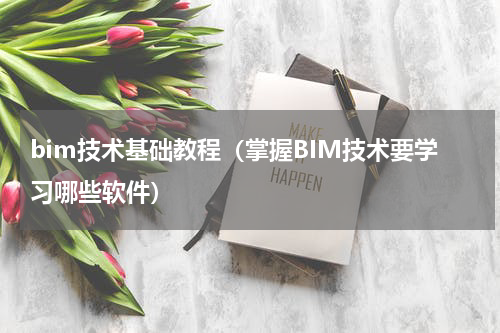 bim技术基础教程（掌握BIM技术要学习哪些软件）