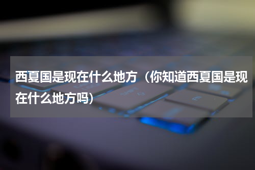 西夏国是现在什么地方（你知道西夏国是现在什么地方吗）