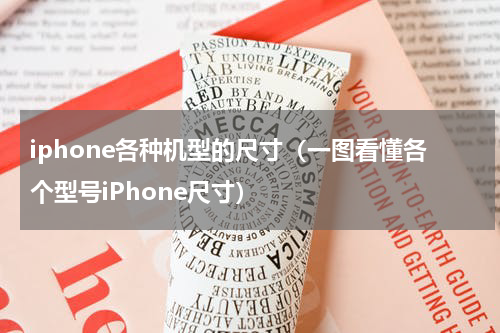 iphone各种机型的尺寸（一图看懂各个型号iPhone尺寸）