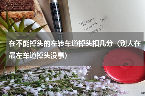 在不能掉头的左转车道掉头扣几分（别人在最左车道掉头没事）
