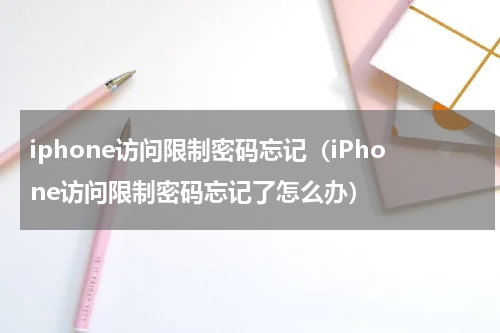 iphone访问限制密码忘记（iPhone访问限制密码忘记了怎么办）