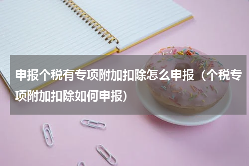 申报个税有专项附加扣除怎么申报（个税专项附加扣除如何申报）