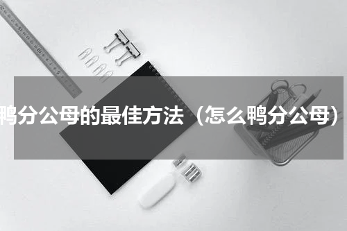 鸭分公母的最佳方法（怎么鸭分公母）