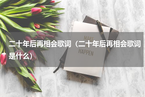 二十年后再相会歌词（二十年后再相会歌词是什么）