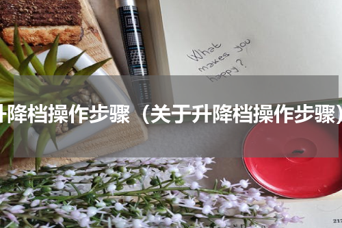 升降档操作步骤（关于升降档操作步骤）