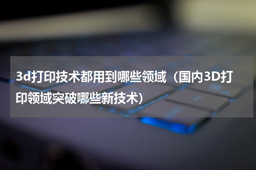 3d打印技术都用到哪些领域（国内3D打印领域突破哪些新技术）