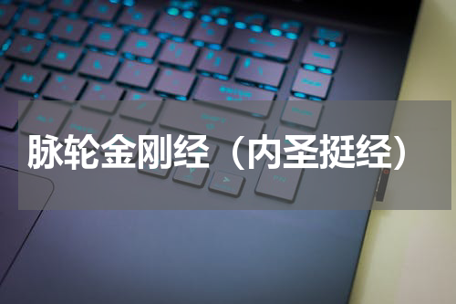 脉轮金刚经（内圣挺经）