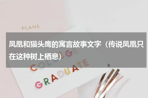 凤凰和猫头鹰的寓言故事文字（传说凤凰只在这种树上栖息）