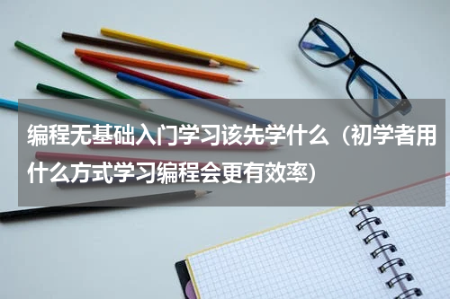 编程无基础入门学习该先学什么（初学者用什么方式学习编程会更有效率）