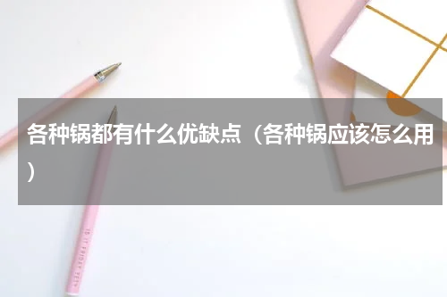各种锅都有什么优缺点（各种锅应该怎么用）