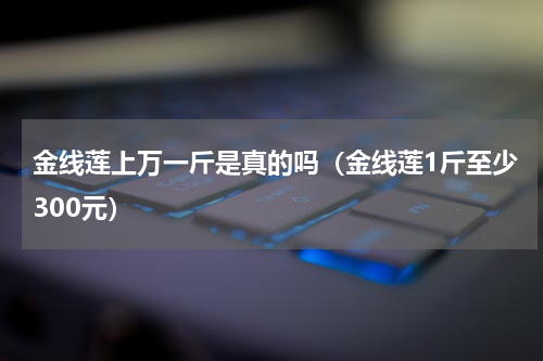 金线莲上万一斤是真的吗（金线莲1斤至少300元）