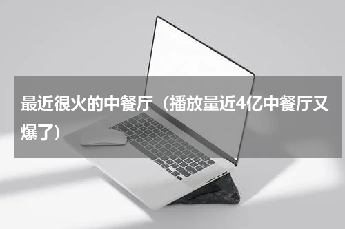 最近很火的中餐厅（播放量近4亿中餐厅又爆了）