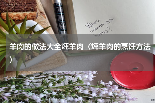 羊肉的做法大全炖羊肉（炖羊肉的烹饪方法）
