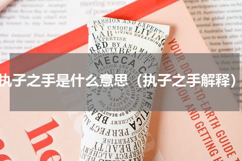 执子之手是什么意思（执子之手解释）