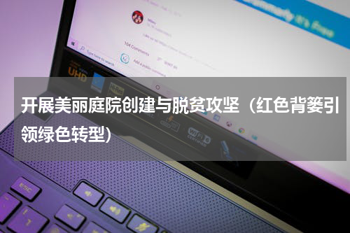 开展美丽庭院创建与脱贫攻坚（红色背篓引领绿色转型）