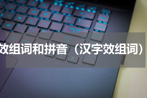 效组词和拼音（汉字效组词）