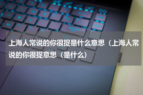 上海人常说的你很捉是什么意思（上海人常说的你很捉意思（是什么）