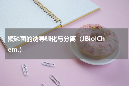 聚磷菌的诱导驯化与分离（JBiolChem.）