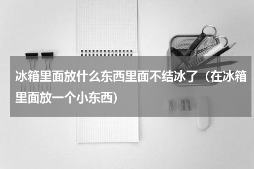 冰箱里面放什么东西里面不结冰了（在冰箱里面放一个小东西）