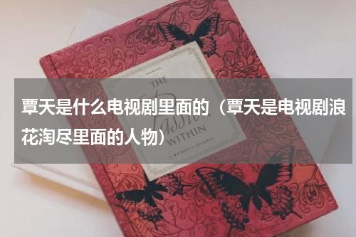 覃天是什么电视剧里面的（覃天是电视剧浪花淘尽里面的人物）
