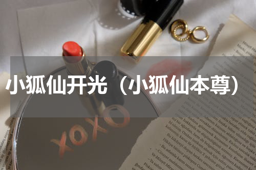 小狐仙开光（小狐仙本尊）