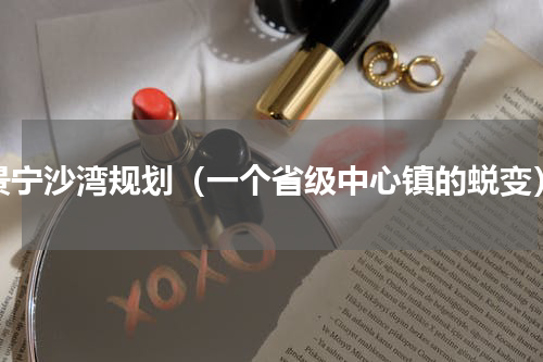 景宁沙湾规划（一个省级中心镇的蜕变）