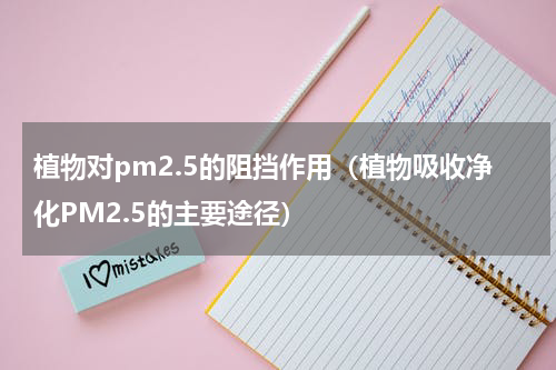 植物对pm2.5的阻挡作用（植物吸收净化PM2.5的主要途径）