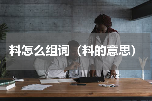 料怎么组词（料的意思）