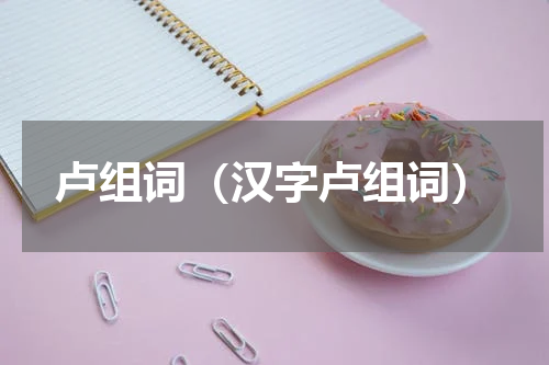 卢组词（汉字卢组词）