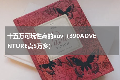 十五万可玩性高的suv（390ADVENTURE卖5万多）